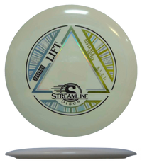 Streamline Lift - Neutron / 168g - Off-White (Sky Blue/Yellow Foil) - Skyline Disc Golf