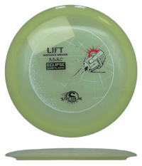 174g - White (Black/White/Blue Foil) Eclipse Streamline Lift - Skyline Disc Golf