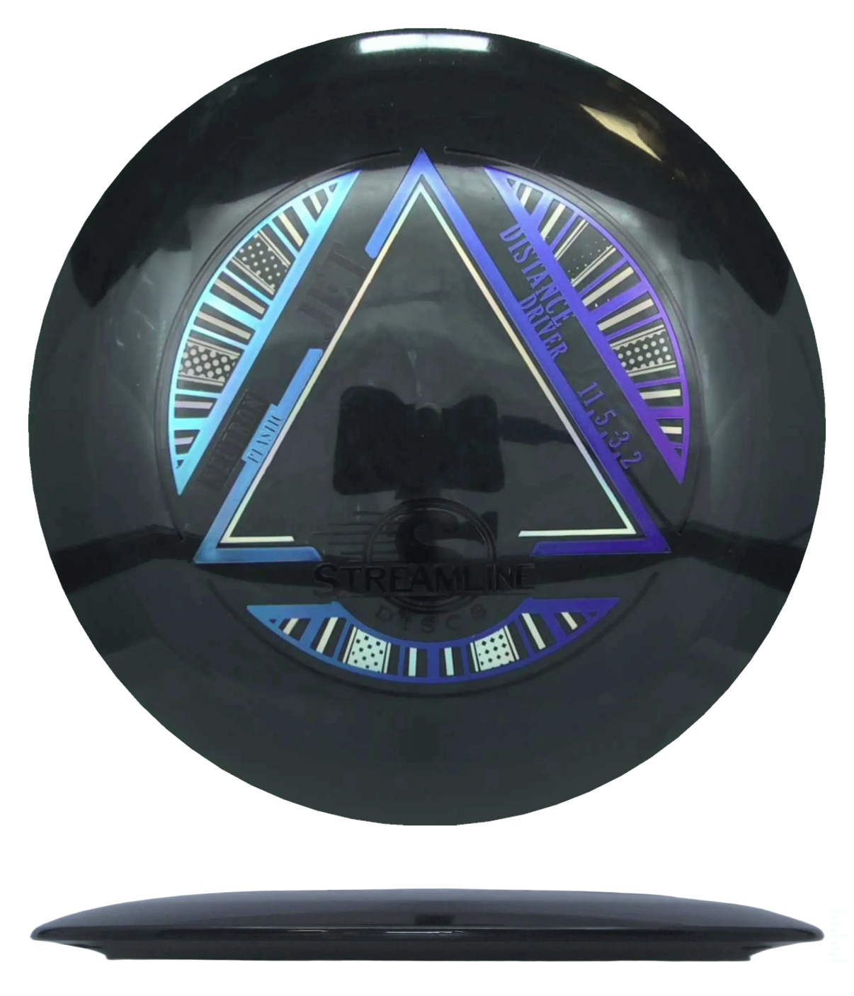 Streamline Lift - Neutron / 175g - Black (Purple/Blue Foil) - Skyline Disc Golf