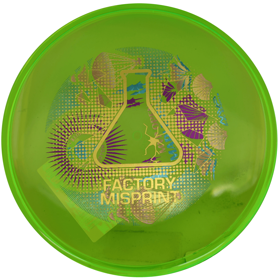Streamline Parachute - Proton Soft - MVP Open Edition / 152g - Chartreuse (Factory Second) - Skyline Disc Golf
