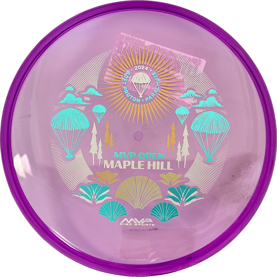 Streamline Parachute Streamline Parachute - Proton Soft - MVP Open Edition / 153g - Purple (MVP Open Stamp) - Skyline Disc Golf