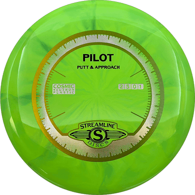 Streamline Pilot Streamline Pilot - Cosmic Neutron / 169g - Green Burst (Yellow/Yellow Green Foil) - Skyline Disc Golf