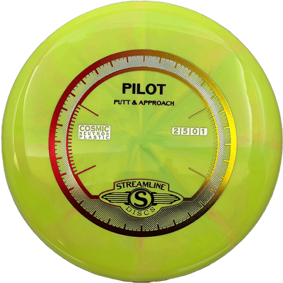 Streamline Pilot Streamline Pilot - Cosmic Neutron / 173g - Yellow Green Burst (Red/Yellow Foil) - Skyline Disc Golf