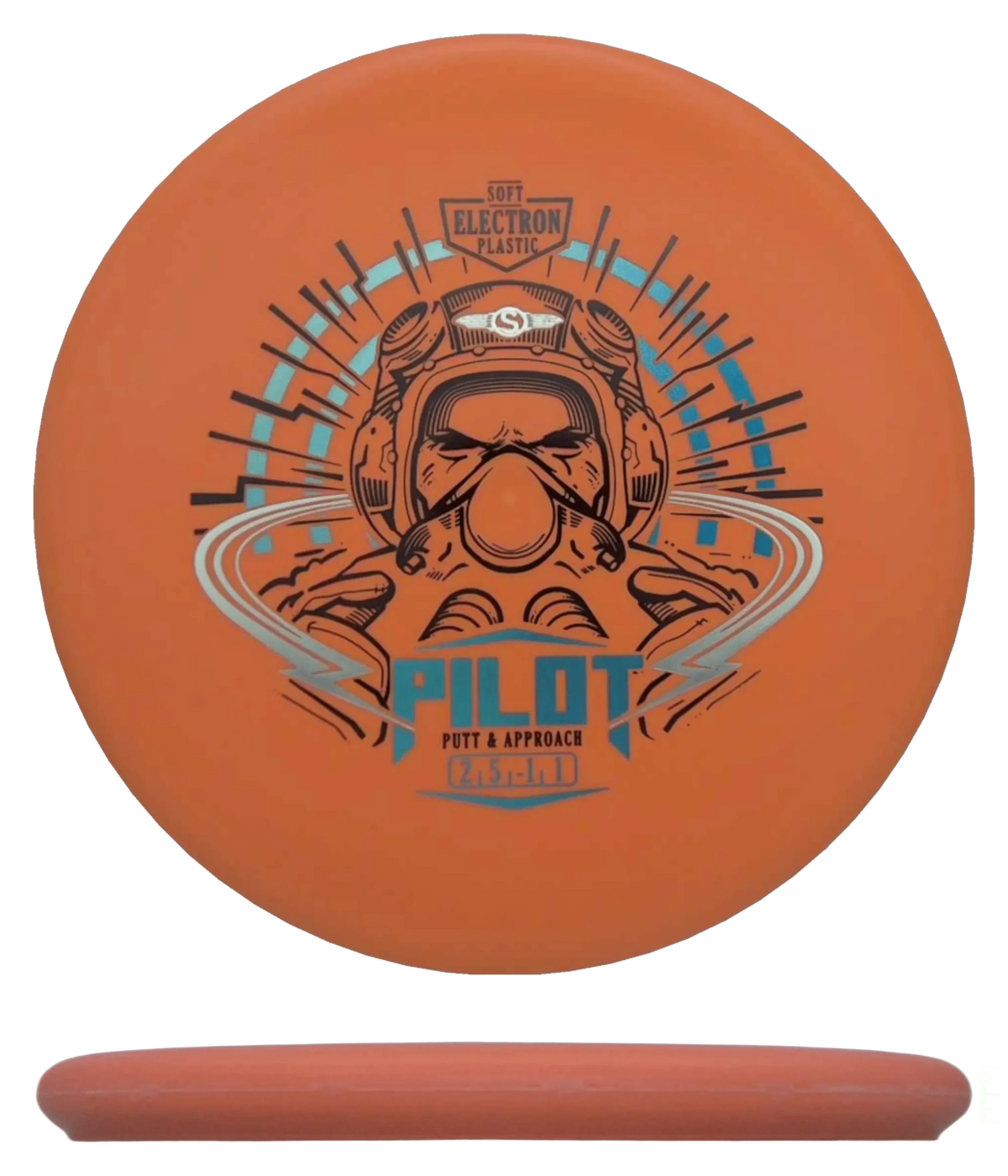 Streamline Pilot - Soft Electron / 171g - Orange (Blues Foil) - Skyline Disc Golf