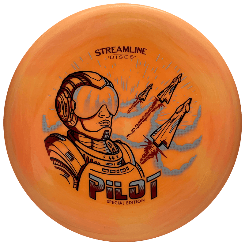 Streamline Pilot - Special Edition Streamline Pilot - Special Edition - Neutron / 174g - Orange Swirl (Special Edition Stamp) - Skyline Disc Golf