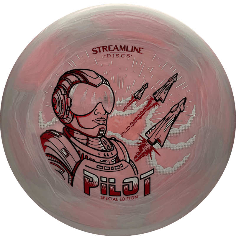 Streamline Pilot - Special Edition Streamline Pilot - Special Edition - Neutron / 174g - Rose/Gray Swirl (Special Edition Stamp) - Skyline Disc Golf