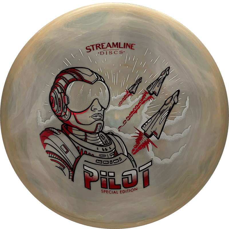 Streamline Pilot - Special Edition Streamline Pilot - Special Edition - Neutron / 174g - Sand/Gray Swirl (Special Edition Stamp) - Skyline Disc Golf