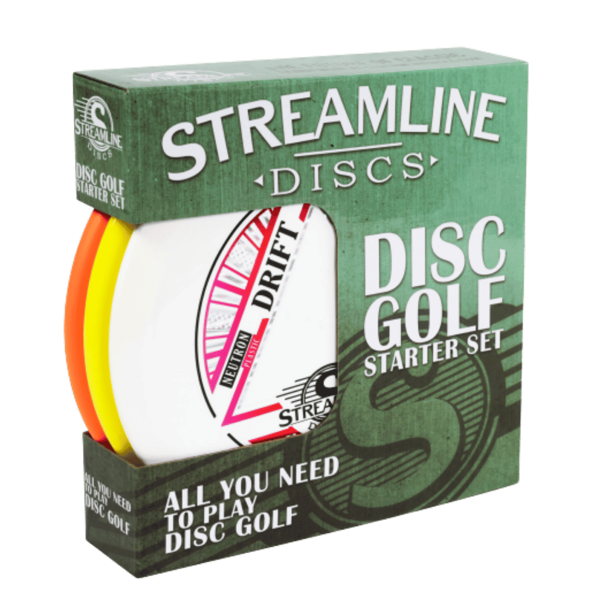 Streamline Premium Disc Golf Starter Set - Premium Disc Golf Set - Skyline Disc Golf