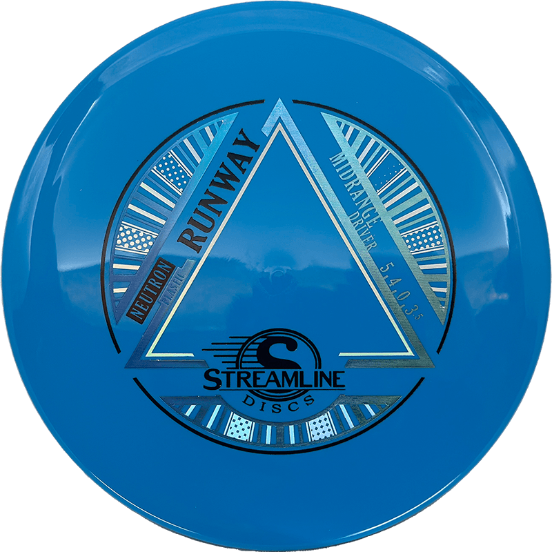 Streamline Runway Streamline Runway - Neutron / 166g - Blue (Blue/Light Blue Foil) - Skyline Disc Golf