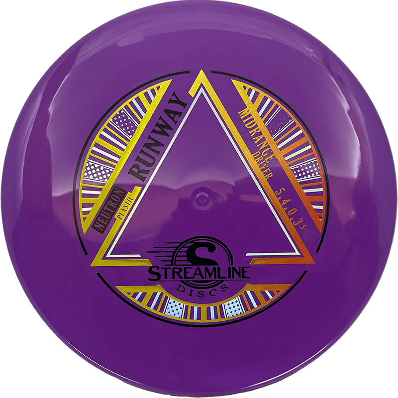 Streamline Runway Streamline Runway - Neutron / 166g - Purple (Yellow/Orange Foil) - Skyline Disc Golf