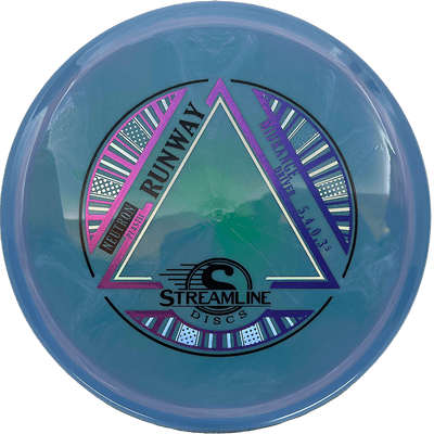 Streamline Runway Streamline Runway - Neutron / 170g - Lavender/Blue Swirl (Magenta/Blue Foil) - Skyline Disc Golf