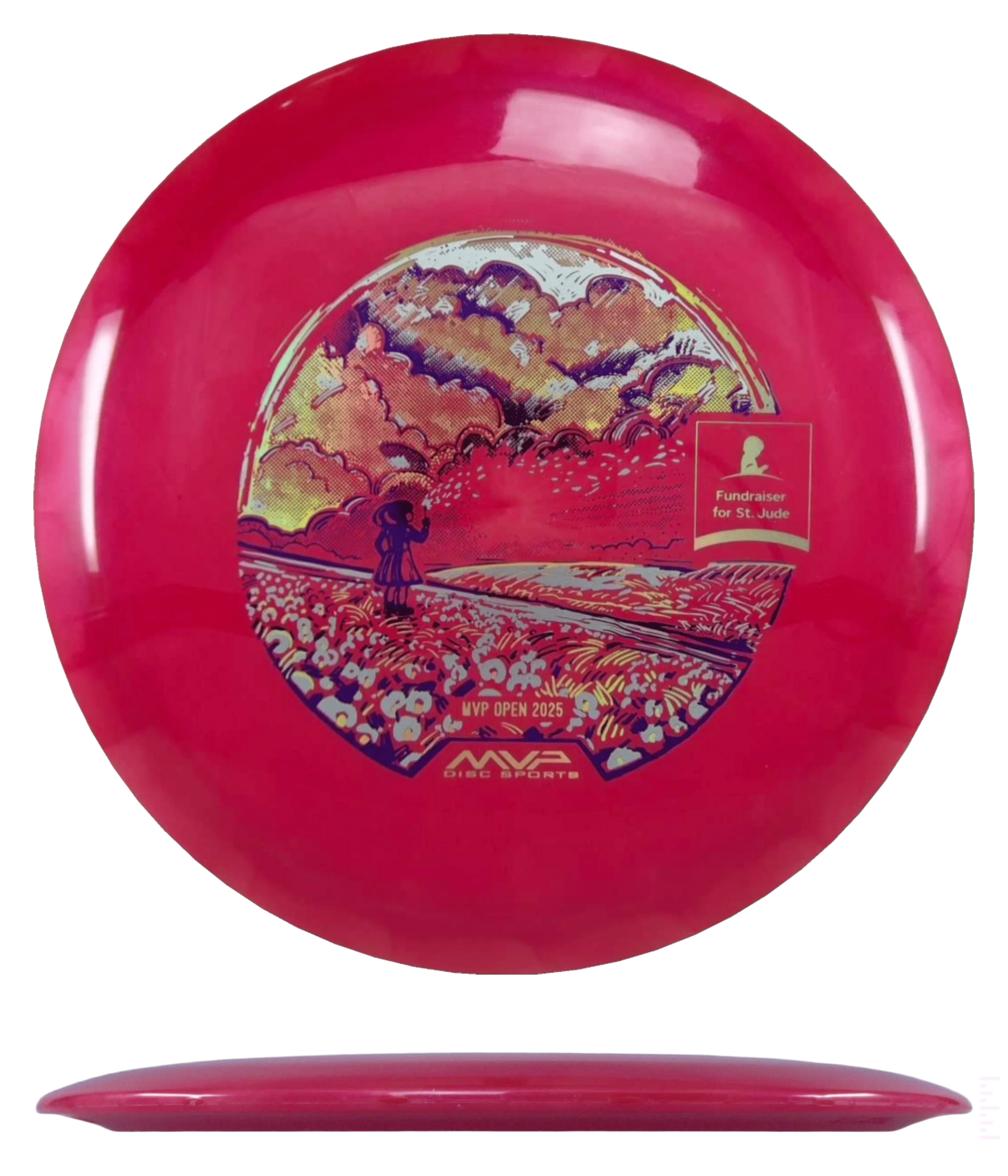 Streamline Shift - Plasma - St. Jude Edition / 175g - Red (Purple/Gold) - Skyline Disc Golf