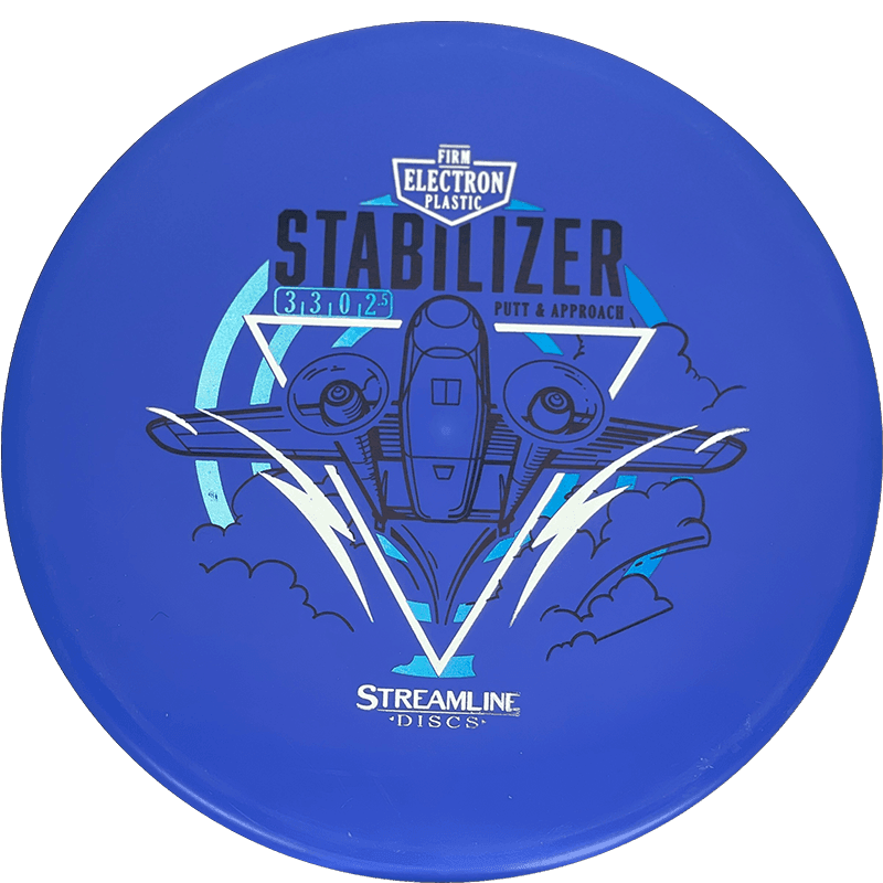 Streamline Stabilizer Streamline Stabilizer - Electron Firm / 174g - Blue (Light Blue/Blue Foil) - Skyline Disc Golf