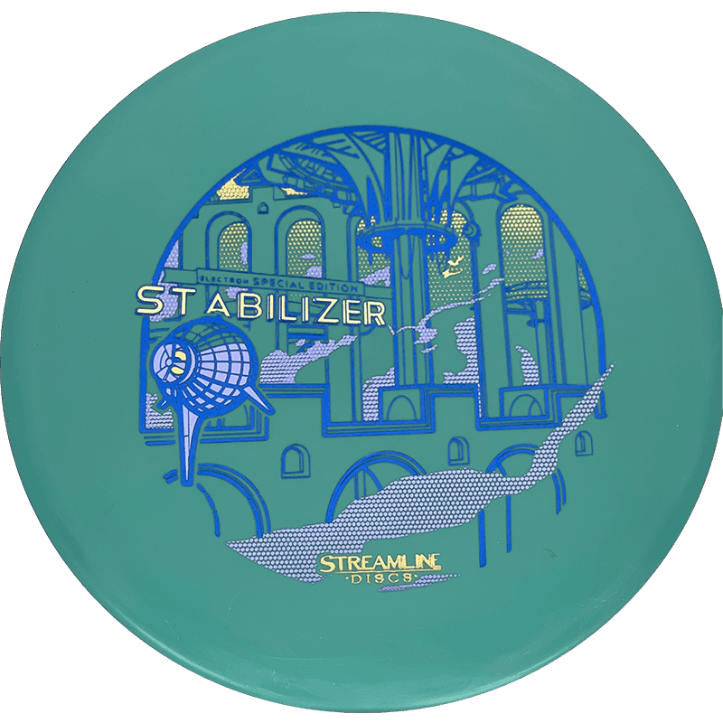 167g - Green (Special Edition) Electron Streamline Stabilizer - Special Edition - Skyline Disc Golf