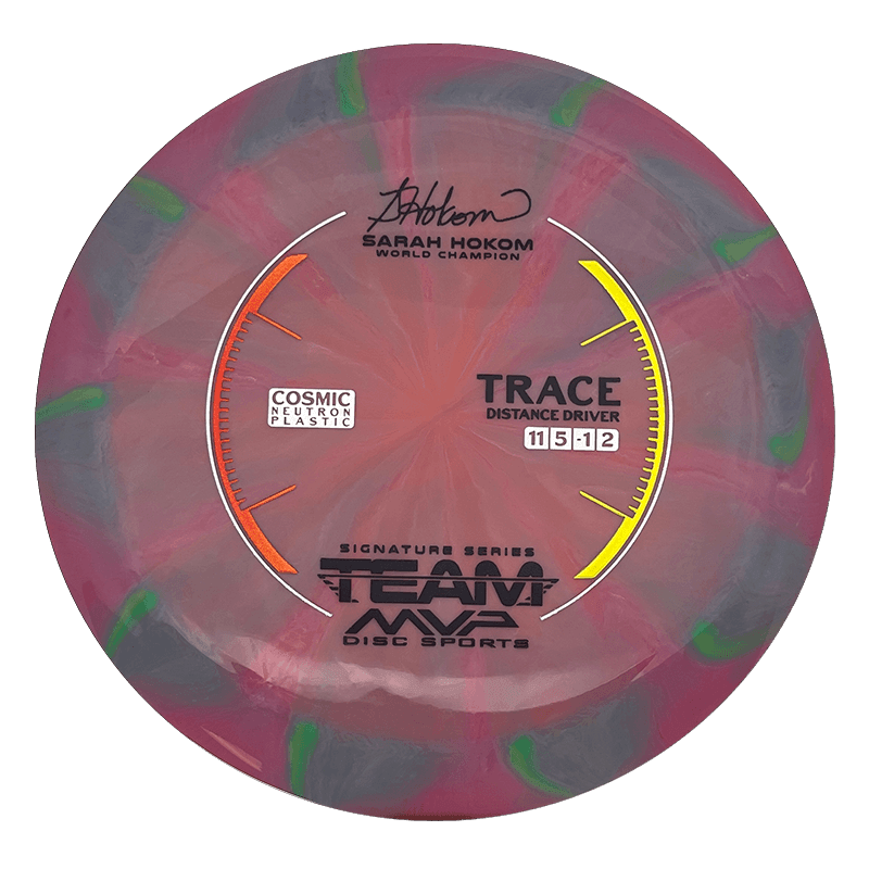 Streamline Trace Streamline Trace - Cosmic Neutron / 174g - Maroon/Green Burst (Orange/Yellow - Skyline Disc Golf