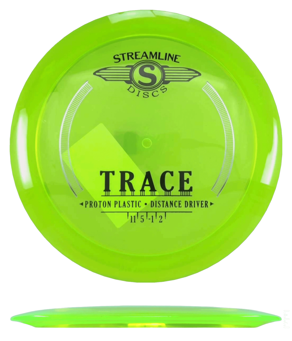 Streamline Trace - Proton / 173g - Chartreuse (Black/Silver) - Skyline Disc Golf