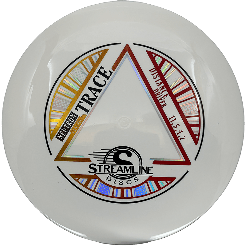 Streamline Trace Streamline Trace - Neutron / 159g - White (Yellow Orange/Red Foil) - Skyline Disc Golf