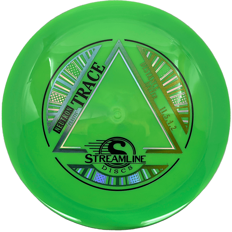 Streamline Trace - Neutron / 174g - Lime (Light Blue/Yellow Green Foil) - Skyline Disc Golf