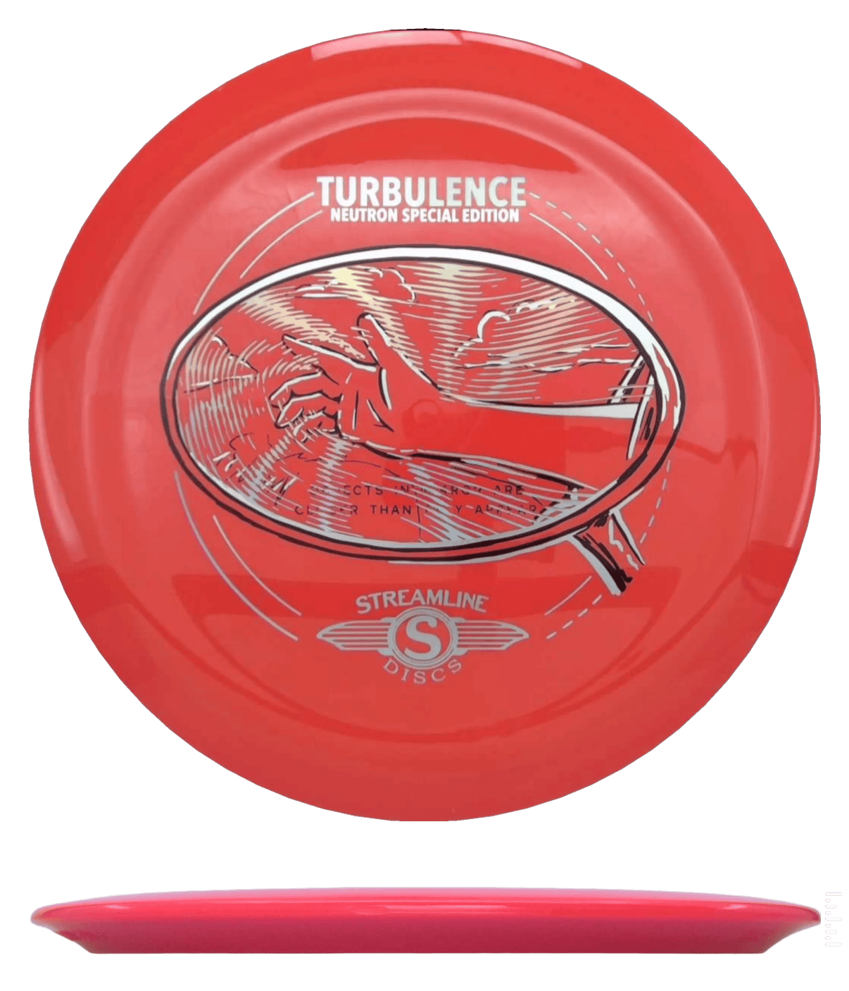 Streamline Turbulence - Neutron - Special Edition / 174g - Orange (Black/Chrome) - Skyline Disc Golf