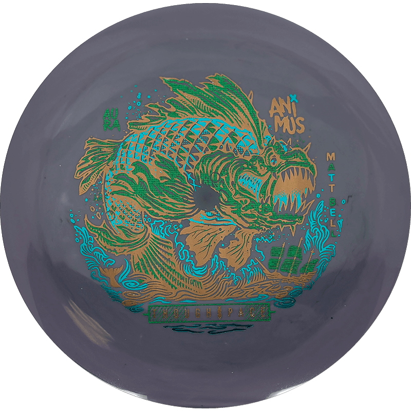 Thought Space Athletics Animus Thought Space Athletics Animus - Aura - Matt Bell Tour Series / 172g - Lavender Gray (Green/Copper/Light Blue) - Skyline Disc Golf