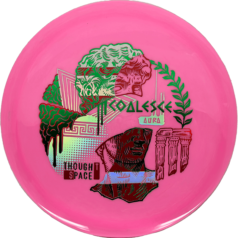 Thought Space Athletics Coalesce Thought Space Athletics Coalesce - Aura / 175g - Pink (Green/Red/Chrome) - Skyline Disc Golf