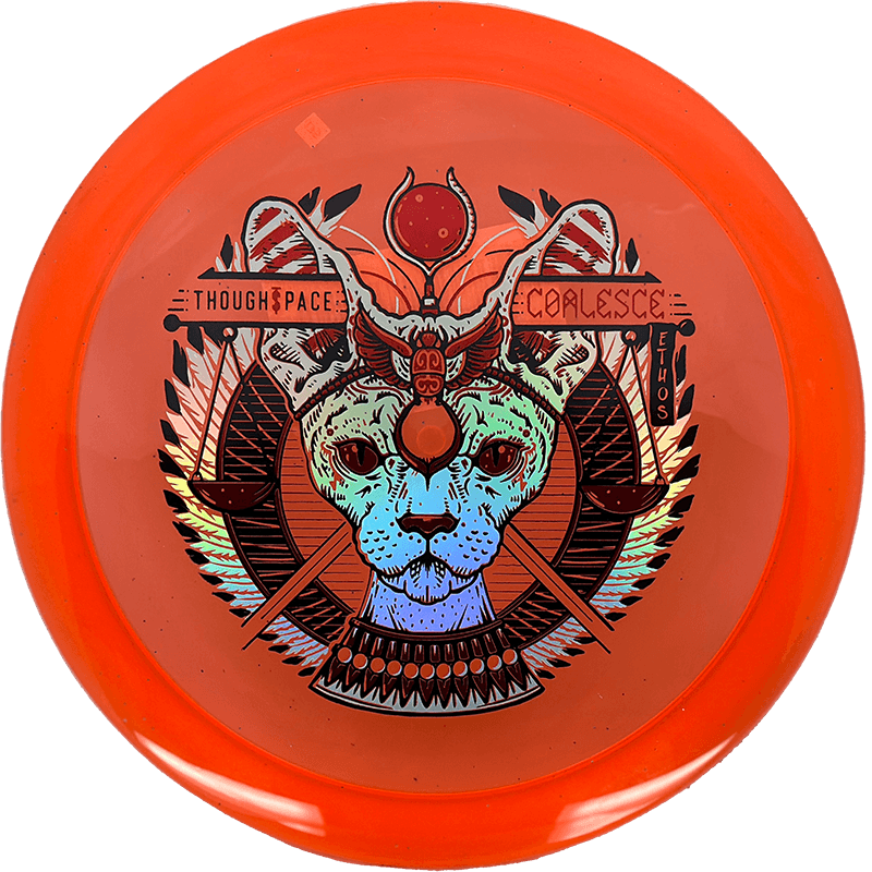 Thought Space Athletics Coalesce Thought Space Athletics Coalesce - Ethos / 175g - Orange (Red/Chrome) - Skyline Disc Golf