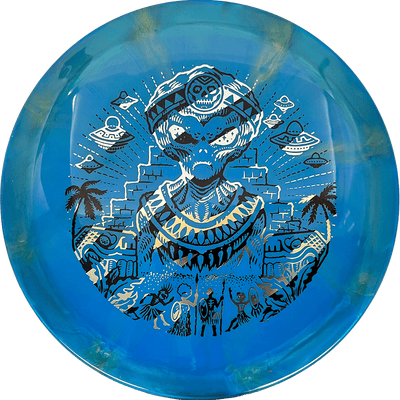 Thought Space Athletics Coalesce Thought Space Athletics Coalesce - Nebula Ethereal / 173g -Blue Burst (Black/Silver) - Skyline Disc Golf