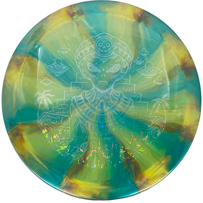 Thought Space Athletics Coalesce Thought Space Athletics Coalesce - Nebula Ethereal / 173g - Green/Yellow-ish Burst (Ghost) - Skyline Disc Golf