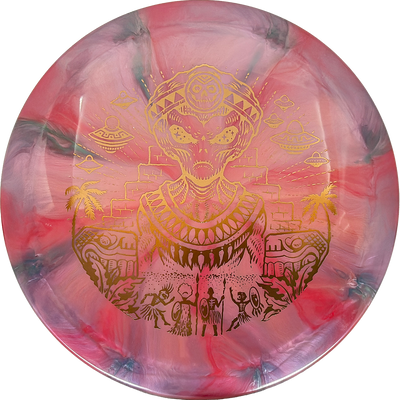 Thought Space Athletics Coalesce Thought Space Athletics Coalesce - Nebula Ethereal / 174g - Pink/Red-ish Burst (Copper) - Skyline Disc Golf