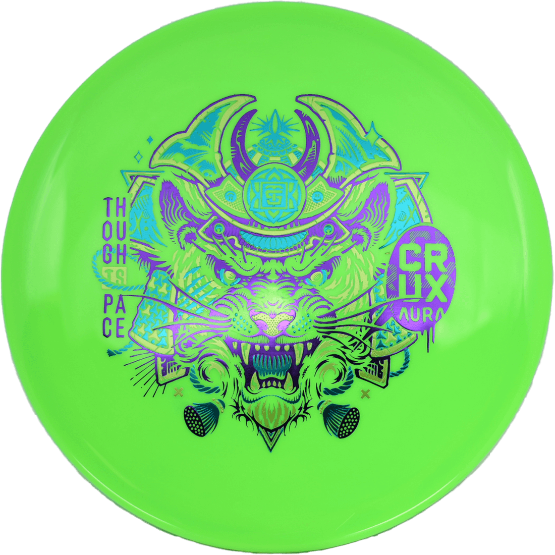 Thought Space Athletics Crux Thought Space Athletics Crux - Aura / 172g - Lime (Purple/Gold/Green) - Skyline Disc Golf