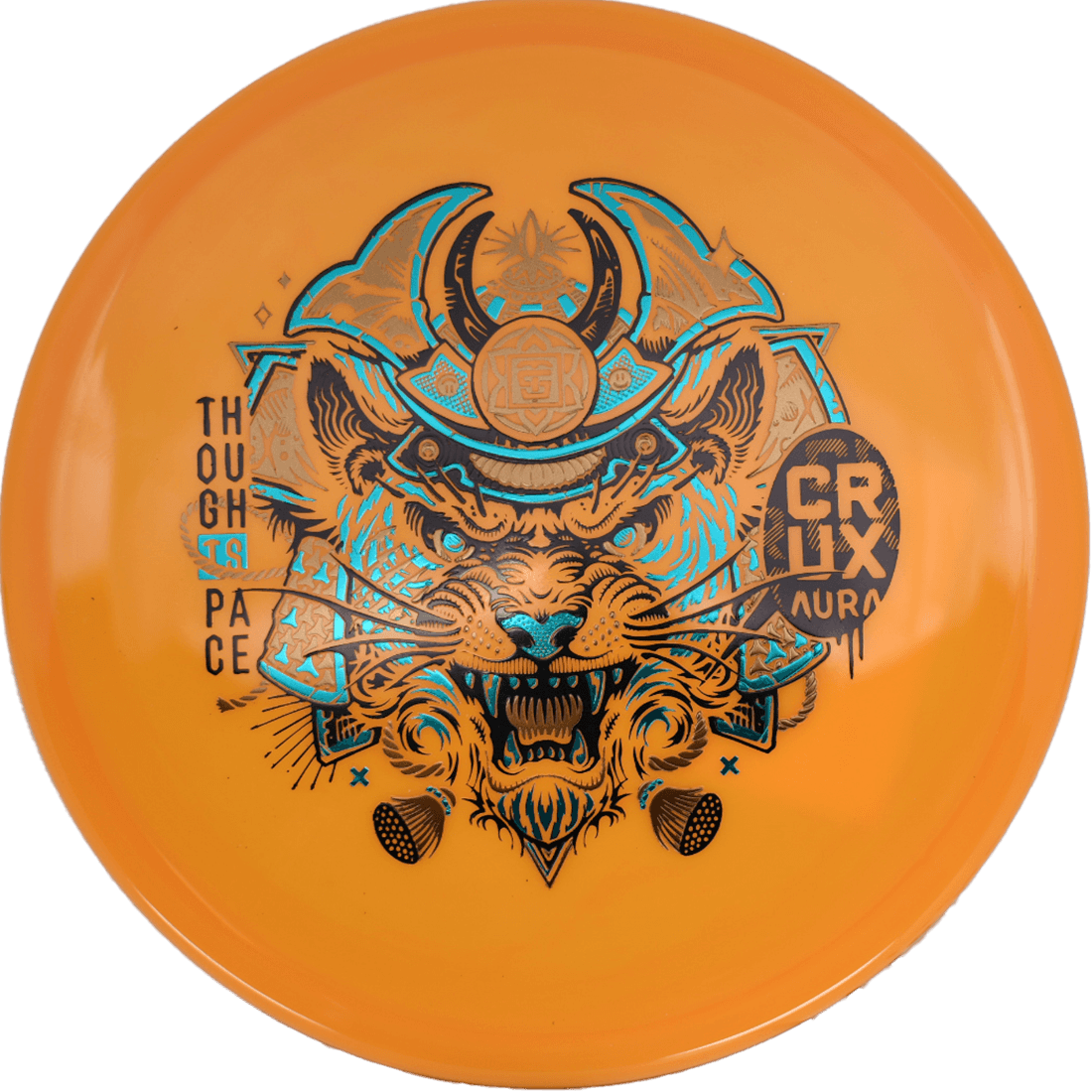 Thought Space Athletics Crux Thought Space Athletics Crux - Aura / 176g - Orange (Black/Blue Green/Copper) - Skyline Disc Golf