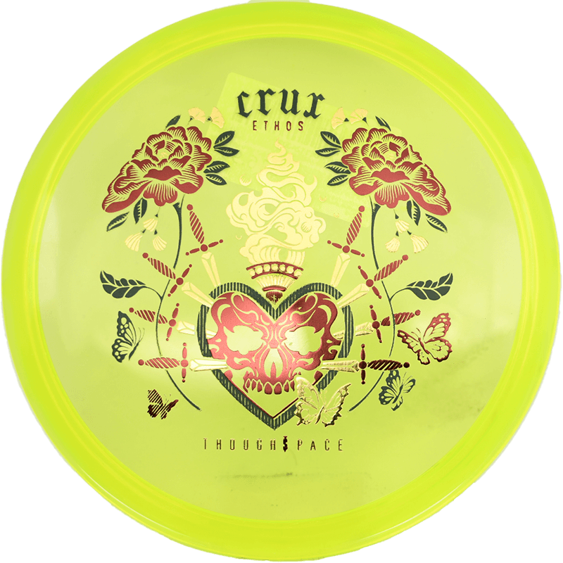 Thought Space Athletics Crux Thought Space Athletics Crux - Ethos / 172g - Highlighter Yellow (Red/Black) - Skyline Disc Golf