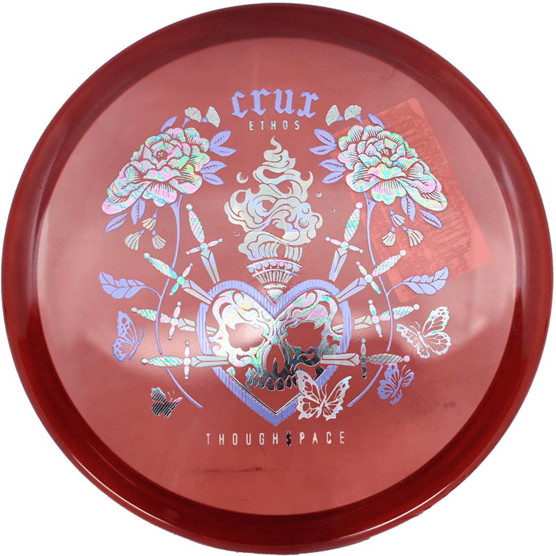 Thought Space Athletics Crux Thought Space Athletics Crux - Ethos / 177g - Red (Lavender/Oil Slick) - Skyline Disc Golf