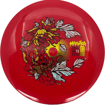 Thought Space Athletics Mantra Thought Space Athletics Mantra - Ethereal / 175g - Red (Yellow Foil/Chrome) - Skyline Disc Golf