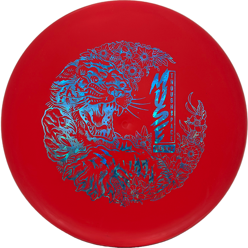 Thought Space Athletics Muse Thought Space Athletics Muse - Nerve / 173g - Red (Blue Shatter) - Skyline Disc Golf