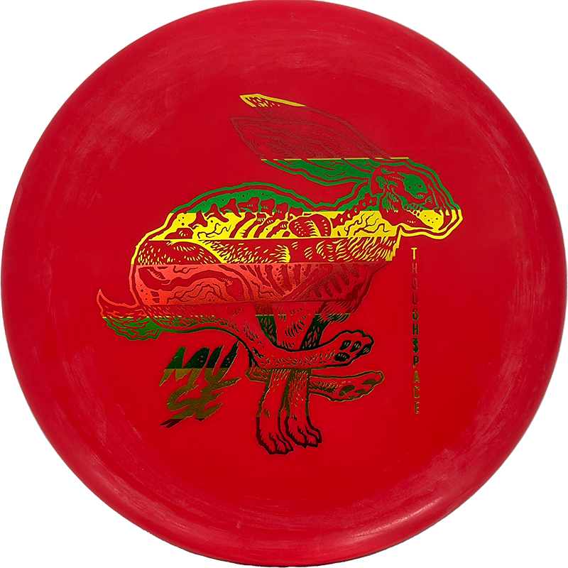 Thought Space Athletics Muse Thought Space Athletics Muse - Nerve / 174g - Red (Rasta Foil) - Skyline Disc Golf