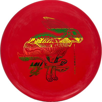 Thought Space Athletics Muse Thought Space Athletics Muse - Nerve / 174g - Red (Rasta Foil) - Skyline Disc Golf