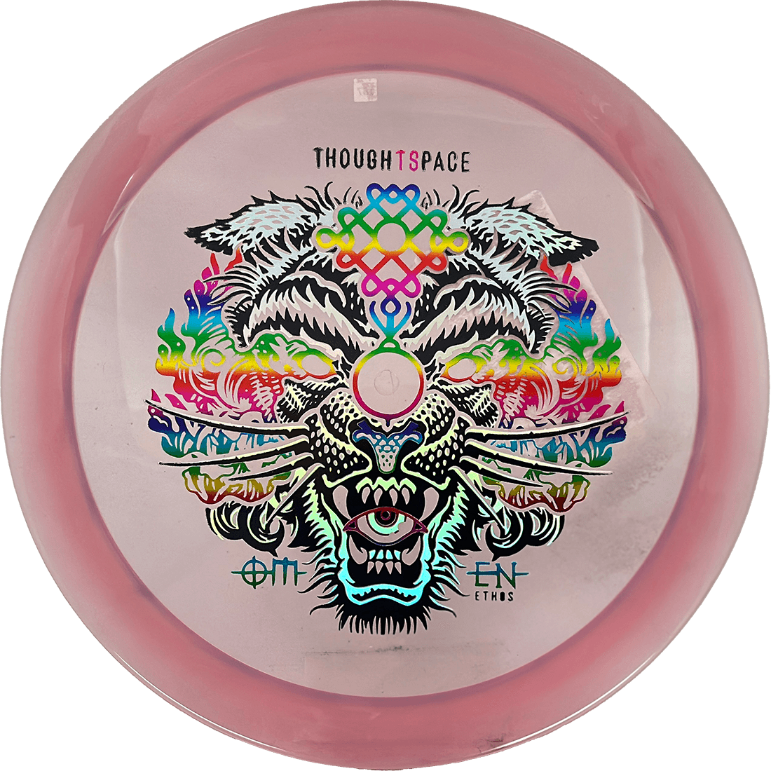 Thought Space Athletics Omen Thought Space Athletics Omen - Ethos / 167g - Soft Pink-ish (Chrome/Rainbow) - Skyline Disc Golf