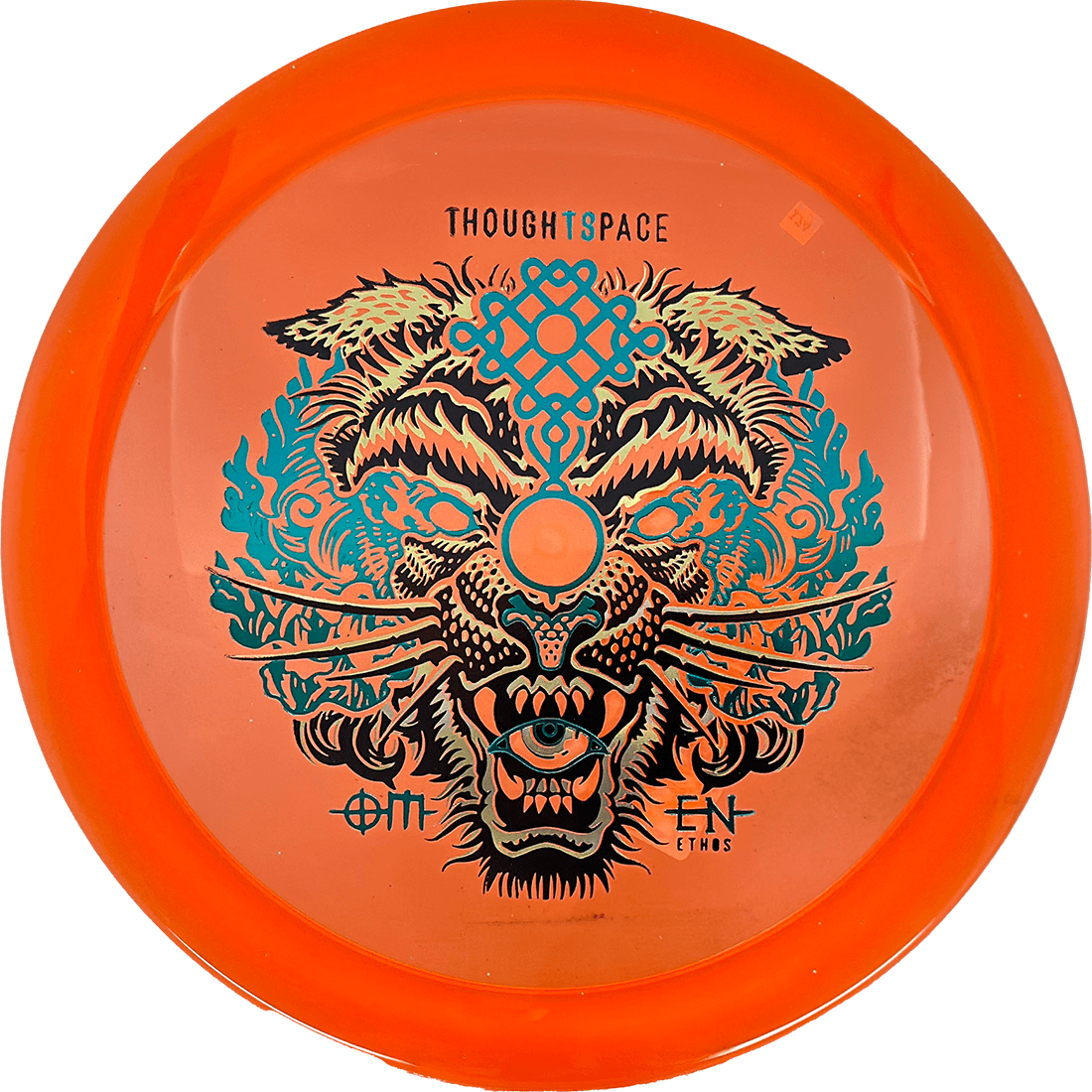 Thought Space Athletics Omen Thought Space Athletics Omen - Ethos / 174g - Orange (Gold/Blue Green) - Skyline Disc Golf