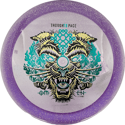 Thought Space Athletics Omen Thought Space Athletics Omen - Ethos / 174g - Purple Glitter (Gold/Blue Green) - Skyline Disc Golf