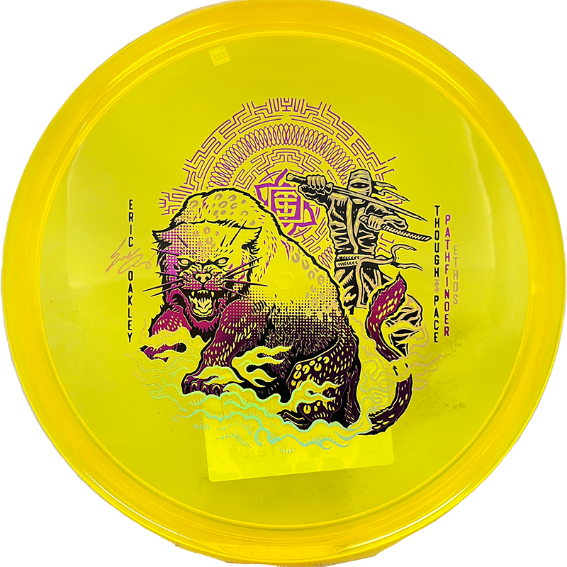 Thought Space Athletics Pathfinder Thought Space Athletics Pathfinder - Ethos / 172g - Yellow (Black/Magenta) - Skyline Disc Golf