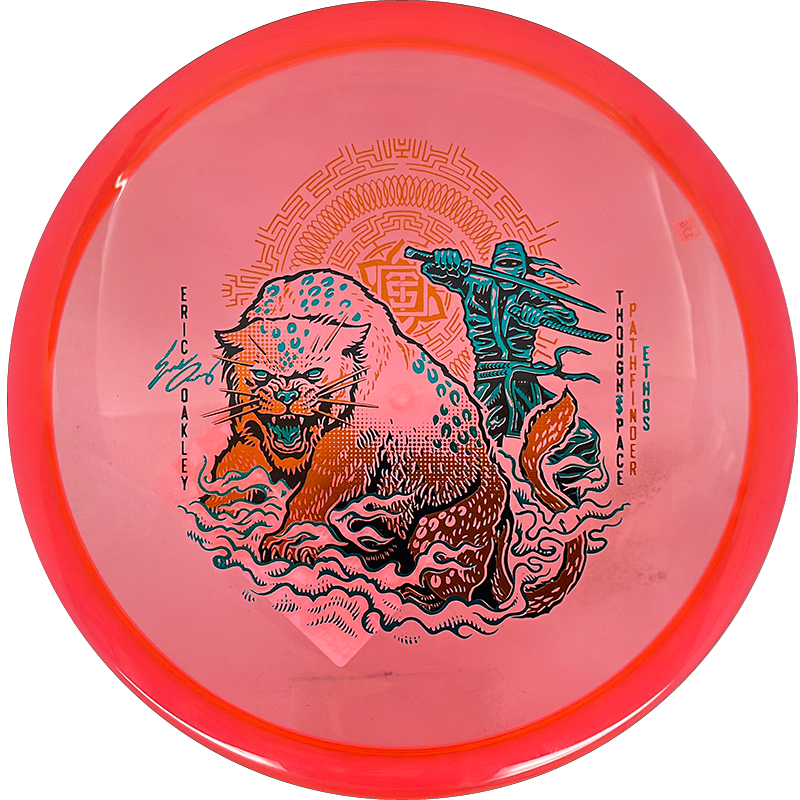 Thought Space Athletics Pathfinder Thought Space Athletics Pathfinder - Ethos / 176g - Red-ish (Orange/Blue Green) - Skyline Disc Golf