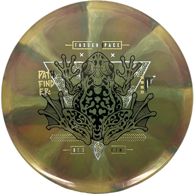 Thought Space Athletics Pathfinder Thought Space Athletics Pathfinder - Nebula Ethereal / 176g - Sand/Tan Swirl (Gold/Silver) - Skyline Disc Golf