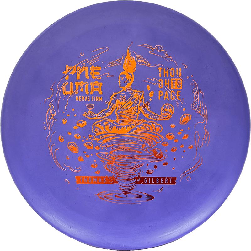 Thought Space Athletics Pneuma Thought Space Athletics Pneuma - Nerve Firm / 173g - Purple (Orange Foil) - Skyline Disc Golf