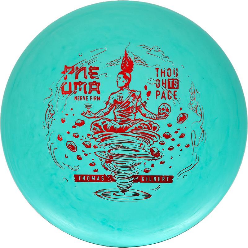 Thought Space Athletics Pneuma Thought Space Athletics Pneuma - Nerve Firm / 173g - Teal (Red Foil) - Skyline Disc Golf