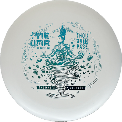 Thought Space Athletics Pneuma Thought Space Athletics Pneuma - Nerve Firm / 173g - White (Blue Green) - Skyline Disc Golf