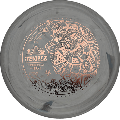 Thought Space Athletics Temple Thought Space Athletics Temple - Nerve / 173g - Gray Marble (Rose Gold) *1007* - Skyline Disc Golf