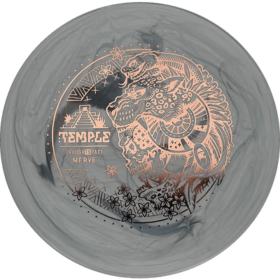 Thought Space Athletics Temple Thought Space Athletics Temple - Nerve / 173g - Gray Marble (Rose Gold) *1008* - Skyline Disc Golf