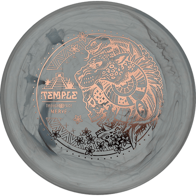 Thought Space Athletics Temple Thought Space Athletics Temple - Nerve / 173g - Gray Marble (Rose Gold) *1009* - Skyline Disc Golf