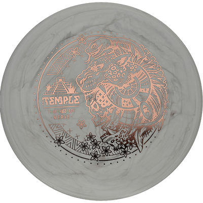 Thought Space Athletics Temple Thought Space Athletics Temple - Nerve / 173g - White Marble (Rose Gold) *1005* - Skyline Disc Golf